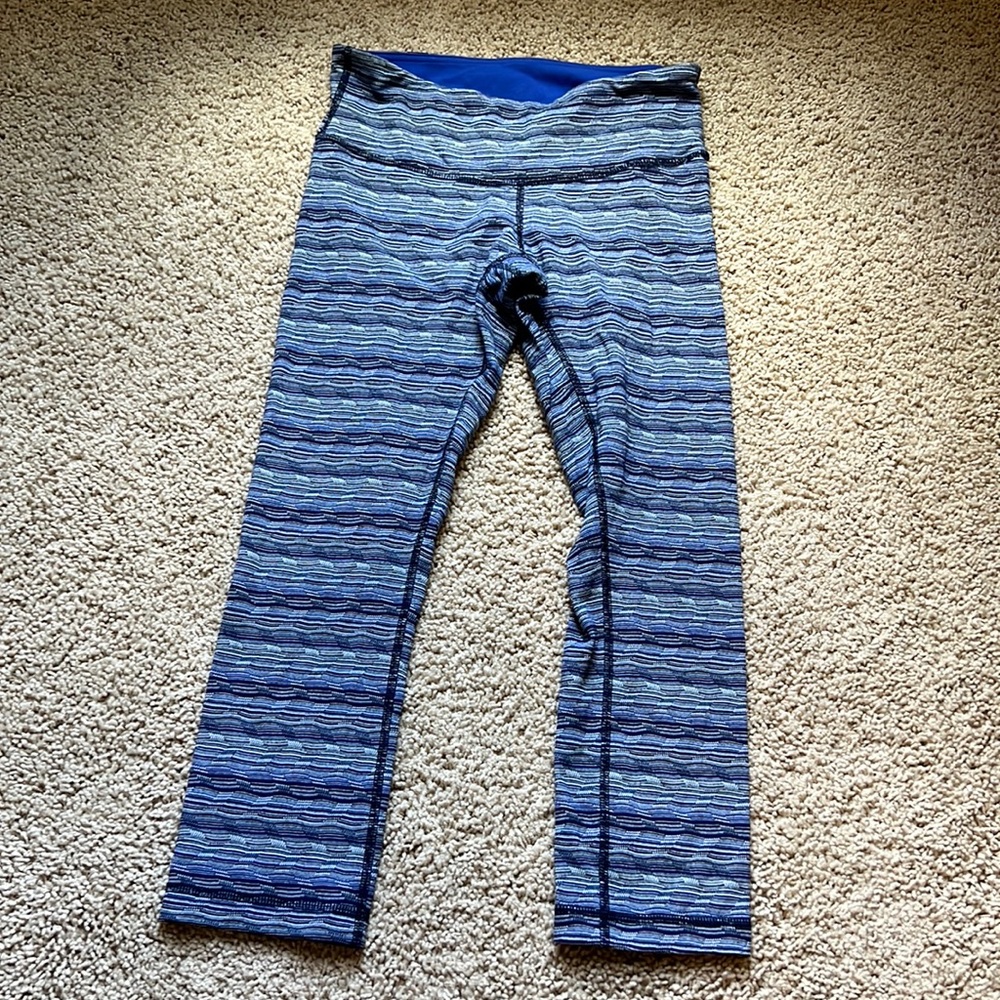 Lululemon wunder under drop leggings